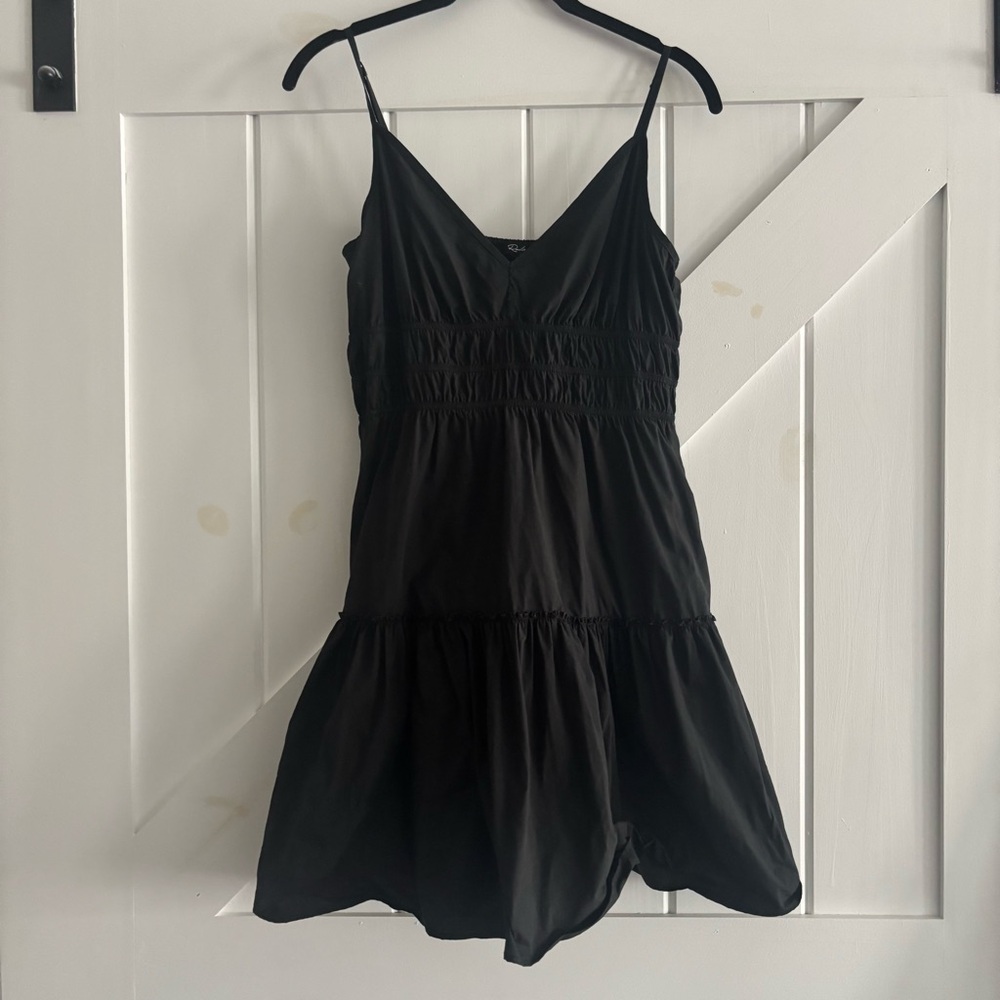 Rails Black Mini Dress with Spaghetti Straps - Picture 7 of 9
